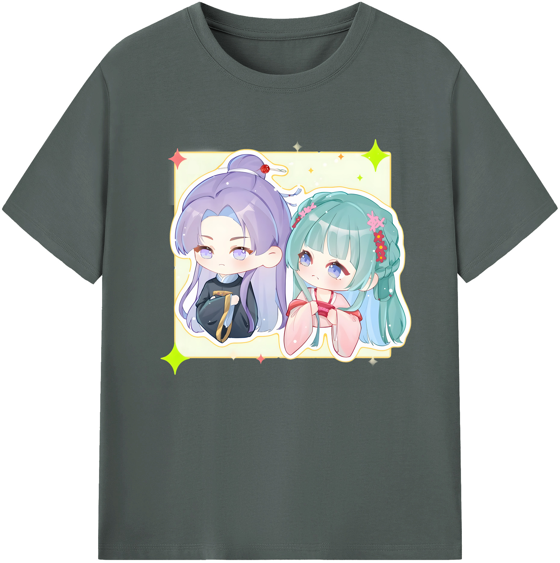 （画像用） 薬屋のひとりごと The Apothecary Diaries 綿100％ メンズ半袖Tシャツ｜肌触りやわらか＆通気性